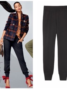 CAbi Pivot Black Pull-On Joggers